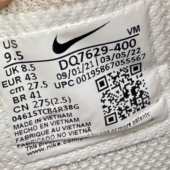 Nike Air Max BW OG Persian Violet 2021 Retro DQ7629-400 Men’s Sz 9.5 Blue Red - Picture 8 of 9